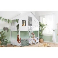 Birlea Safari Wooden Bunk Bed, Single, Grey