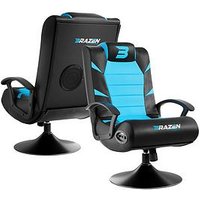 Brazen Pride 2.1 Bluetooth Gaming Chair - Black And Blue