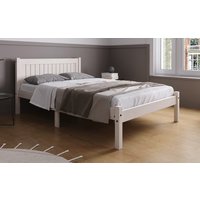 Birlea Rio Wooden Bed Frame, Small Double, White