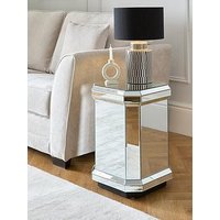 Very Home Plinth Ready Assembled Mirrored Lamp Table - Fsc&Reg; Certified