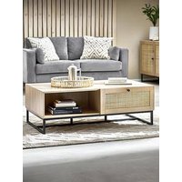 Julian Bowen Padstow Storage Coffee Table - Oak