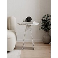 Decortie Chen Side Table - Marble
