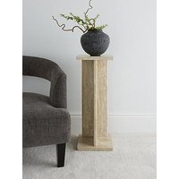 Very Home Bloc Stone Effect Pedestal Table - Fsc&Reg; Certified