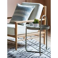 Gallery Direct Melbury Metal Side Table - Latte