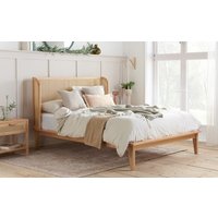 Birlea Astrid Wooden Rattan Bed Frame, King Size