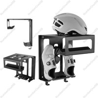 Wall Mount Bike Rack for Road and Mountain Bikes Indoor Multi-Functional Storage and Display Rack