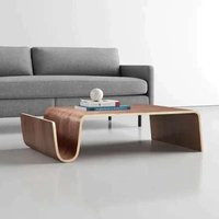 Wooden Dining Small Coffee Table Console Corner Tea Design Side Center Coffee Table Auxiliary Couchtisch Modern Furniture XY50BT