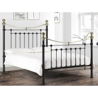 Julian Bowen Victoria Bed King Size Black Metal Bed