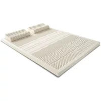 100% Thailand Imported Natural Latex Mattress Natural Rubber Pure Mattress 2.5/5/7.5/10cm Thickened Home Bedroom Cushion Mat