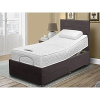 ASC Contour Memory Electric Adjustable Divan Bed - 4ft6 Double