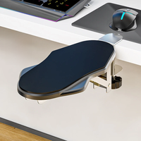 1 PC Computer Arm Support Bracket Suitable for Office Desk Adjusted To Rotate Wrist Support Bracket Extension Tray for Home Use