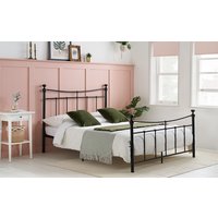 Birlea Emily Metal Bed Frame, Small Double, Cream