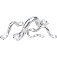 1-5PCS M4-M10 304/316 Stainless Steel Wire Eye Strap Boat Marine Tie Down Fender Hook Canopy Engines Accessories for Boat Yacht