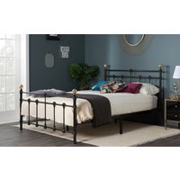 Birlea Atlas Metal Bed Frame, Single, Cream