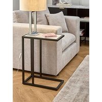 The Very Collection Oran Sofa Side Table - White/Black - Fsc&Reg; Certified