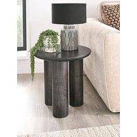 The Very Collection Lora Ready Assembled Side Table - Black - Fsc&Reg; Certified