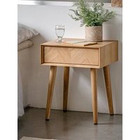 Gallery Direct Milano 1 Drawer Side Table
